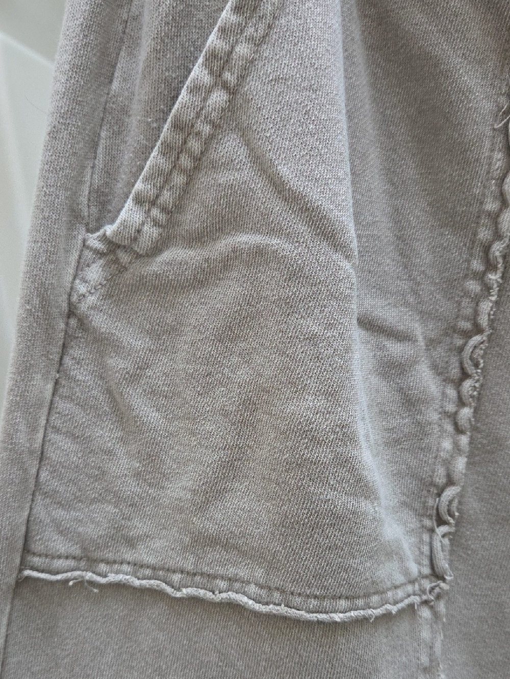 Easel "Feeling Good" Mineral Wash Cotton Distressed Pants Medium - Picture 11 of 17